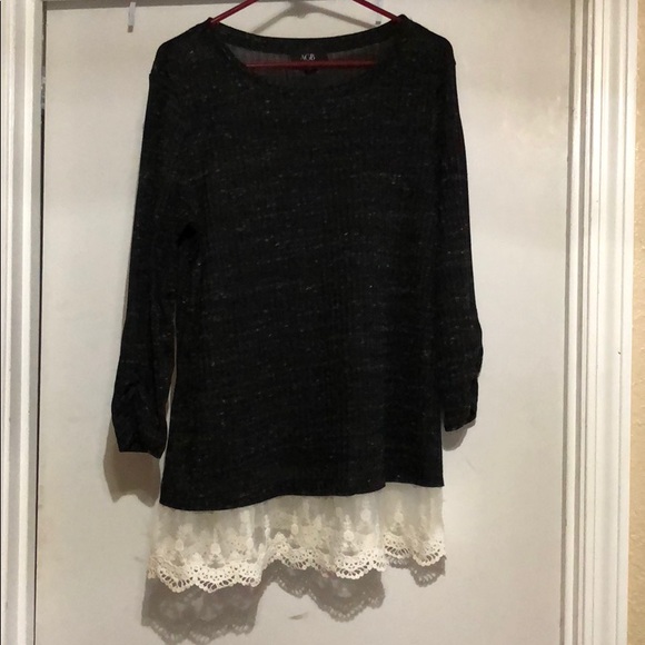 AGB Tops - Lace sweater